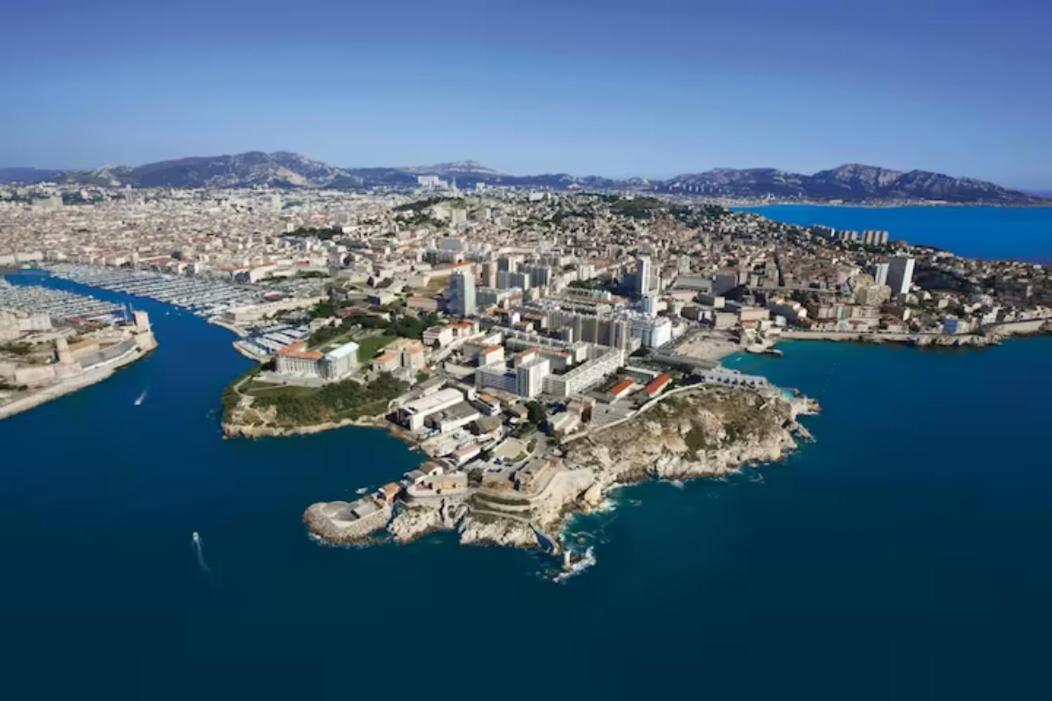 Vieux Port Proximite Panier Clim Central Cachet Marseille Exterior photo